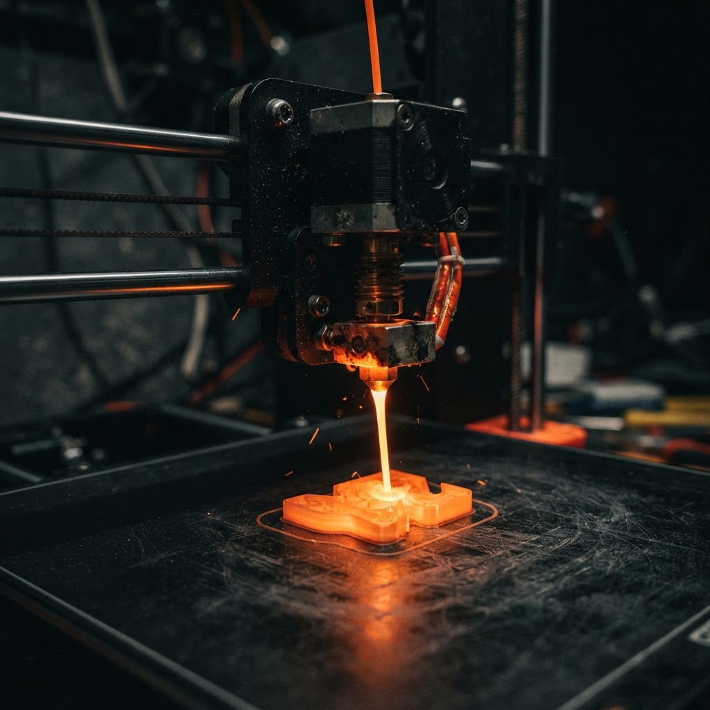 Como funciona uma impressora 3D FDM (do arquivo à peça)